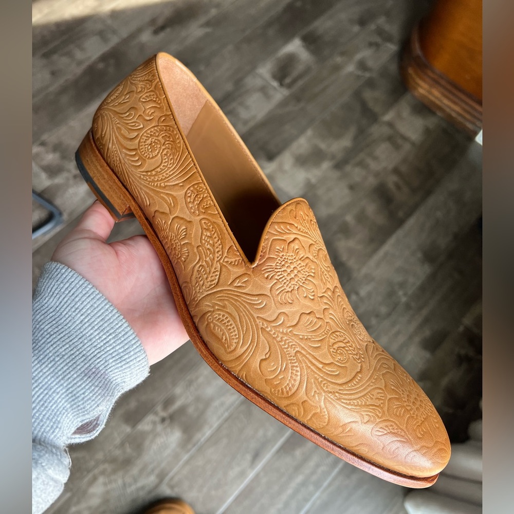 Taft Monaco Loafer in Honey Floral - New